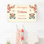 無限の結び目チベット結婚の 横断幕 (インサイチュ)