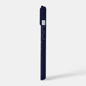 無限の花 — 神聖幾何学と天空の調和 iPhone 15ケース (左側面)