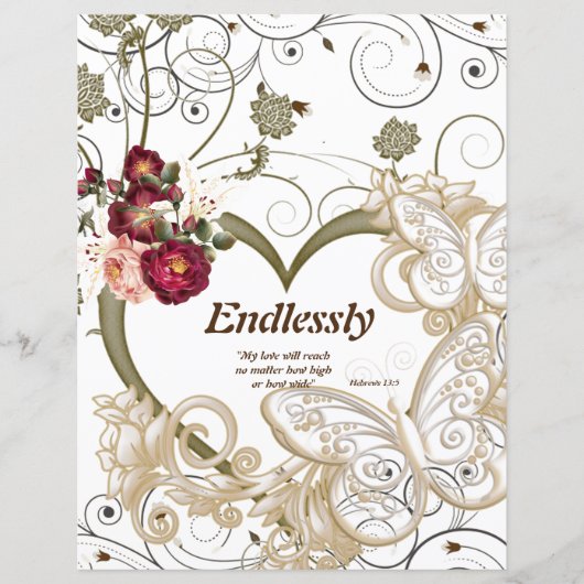 無限の詩フローラ蝶紙 (正面)