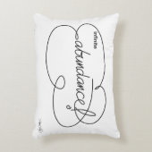 無限の豊かさ - 太い雲 アクセントクッション (正面(垂直))