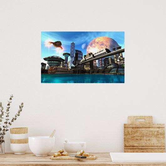 無限の都市 ポスター (キッチン)