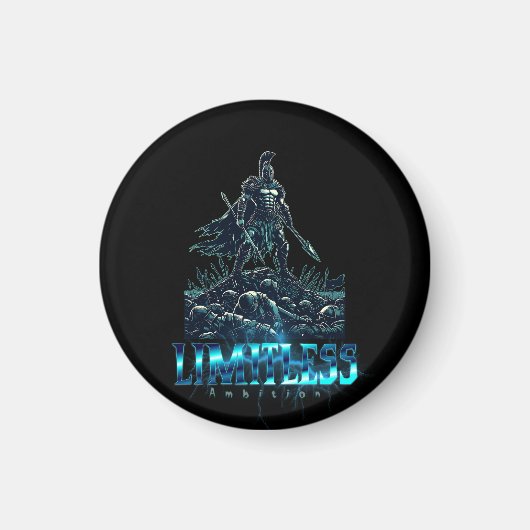 無限の野心スパルタン剣士戦士 マグネット (正面)