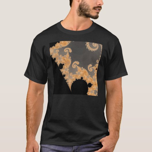 無限の金ゴールドの詳細のTシャツ Tシャツ (正面)