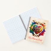 「無限の金色愛」 ノートブック (内部)