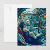 無限の銀河を駆ける宇宙猫 シーズンポストカード (正面/裏面)