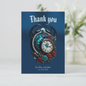 無限の霧の中の時計。 サンキューカード (スタンド正面)