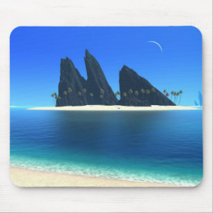 無限の青いマウスパッド マウスパッド