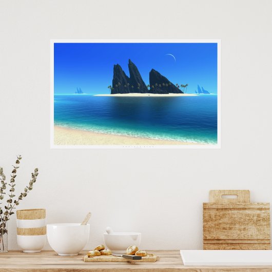 無限の青 ポスター (キッチン)