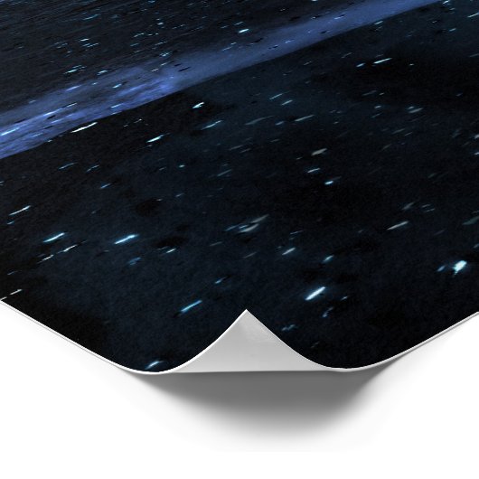 無限の青（夜） ポスター (角)