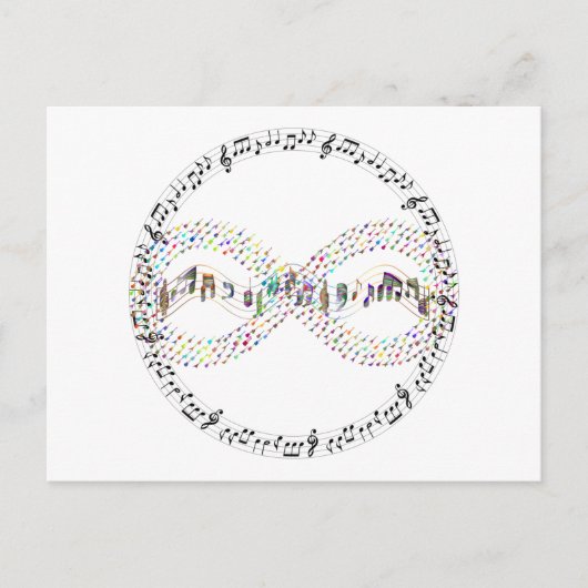 無限の音楽 ポストカード (正面)
