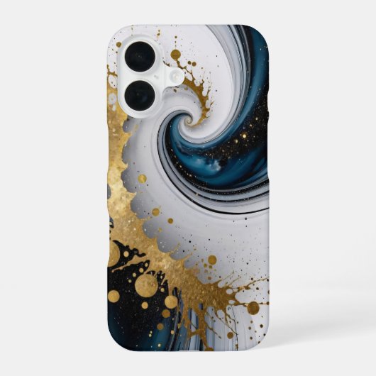 無限の響き iPhone 16ケース (裏面)