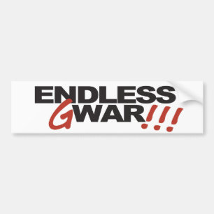 無限のGwar バンパーステッカー