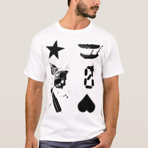 無限は空けます(黒) Tシャツ