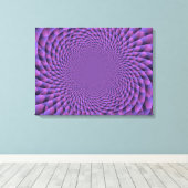 無限は紫 キャンバスプリント (インサイチュ (ウッドフロア))