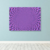 無限は紫 キャンバスプリント (インサイチュ (ウッドフロア))