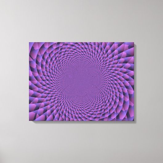 無限は紫 キャンバスプリント (正面)