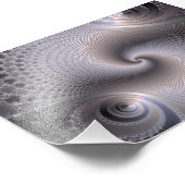 無限らせん状- Fractal Art フォトプリント (角)