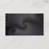 無限らせん状- Fractal Art 名刺 (裏面)