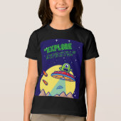 無限を探検しよう トライブレンドTシャツ (正面)