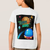 無限を探検しよう トライブレンドTシャツ (裏面)