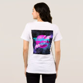 無限を探検しよう トライブレンドTシャツ (裏面全面)