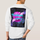 無限を探検しよう Tシャツ (裏面)