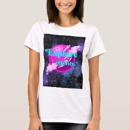 無限を探検しよう Tシャツ