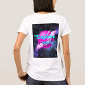 無限を探検しよう Tシャツ (裏面)