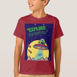 無限を探検しよう Tシャツ