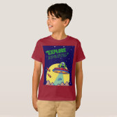 無限を探検しよう Tシャツ (正面フル)