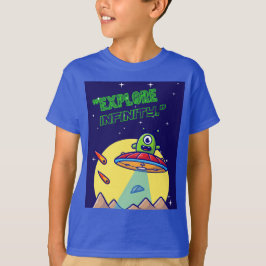 無限を探検しよう Tシャツ