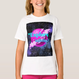無限を探検しよう Tシャツ