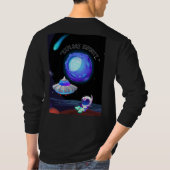 無限を探検しよう Tシャツ (裏面)