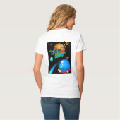 無限を探検しよう Tシャツ (裏面フル)