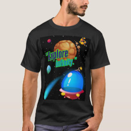 無限を探検しよう Tシャツ