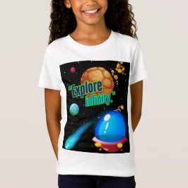 無限を探検しよう Tシャツ