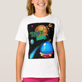 無限を探検しよう Tシャツ