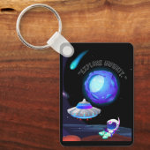 無限を探索する キーホルダー (正面)