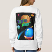 無限を探索する スウェットシャツ (裏面)