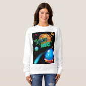 無限を探索する スウェットシャツ (正面フル)