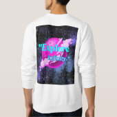 無限を探索する スウェットシャツ (裏面)