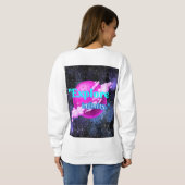 無限を探索する スウェットシャツ (裏面フル)