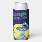 無限を探索する スリム缶クーラー (Seltzer正面)