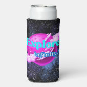 無限を探索する スリム缶クーラー (Seltzer裏面)