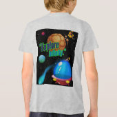 無限を探索する トライブレンドＴシャツ (裏面)