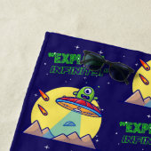 無限を探索する ビーチタオル (インサイチュ)