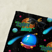 無限を探索する ビーチタオル (インサイチュ)