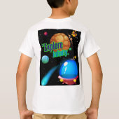 無限を探索する Tシャツ (裏面)