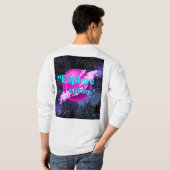 無限を探索する Tシャツ (裏面フル)