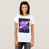 無限を探索する Tシャツ (正面フル)